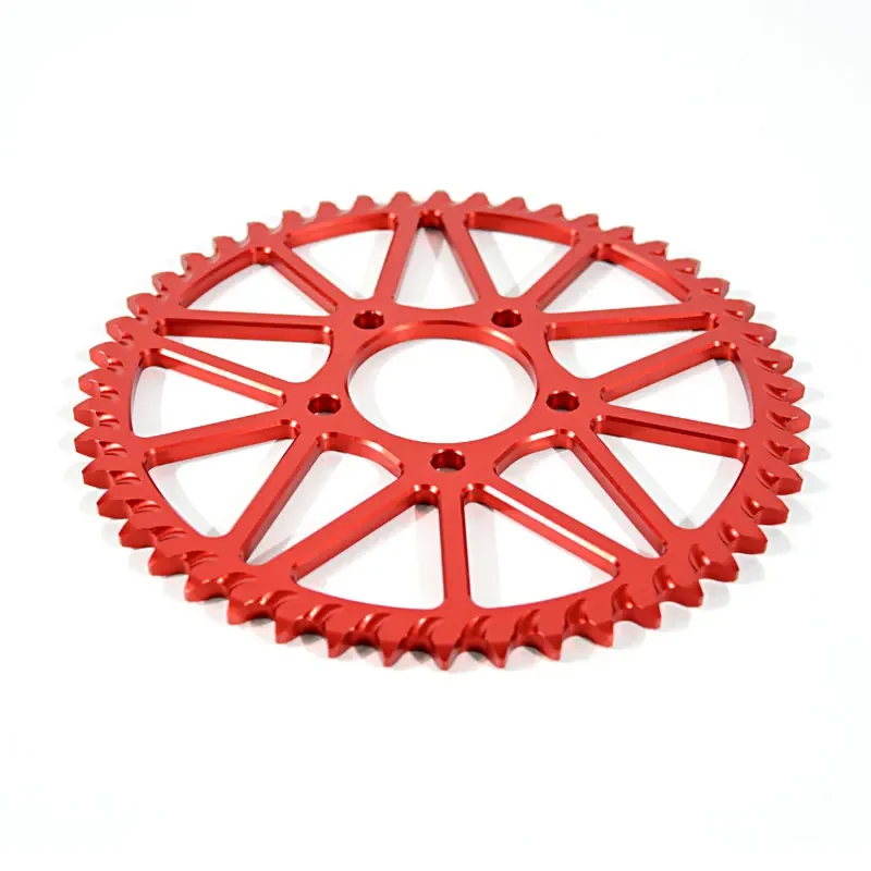 Motorcycle Accessories For SUR-RON Light Bee X 48T 52T 54T 58T 64T Tooth Plate Sprocket Wheel E-bike Off-road Dirtbike Motorcycle Accessories SURRON