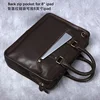 NZPJ Retro Men's Briefcase Leather Laptop Bag Top Layer Cowhide Casual Handbag 14 Inch Business Shoulder Bag Messenger Bag 6