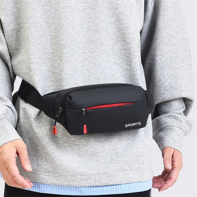 Functional Waist Bag - Casual Style, Travel Gear | Adjustable Shoulder Strap | Durable Zipper Closure
