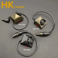 Tactical ModButton Pressure Switch 20mm Rail For Weapon Flashlight SF M300 M600 MAWL NGALPEQ15 Hot button Control Romote Switch 1