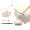No-bake Air-dried Shaping DIY Plasticine Clay Set with 12 Colors of Paint Children's Educational Pottery Sculpture Clay Toy Gift 3