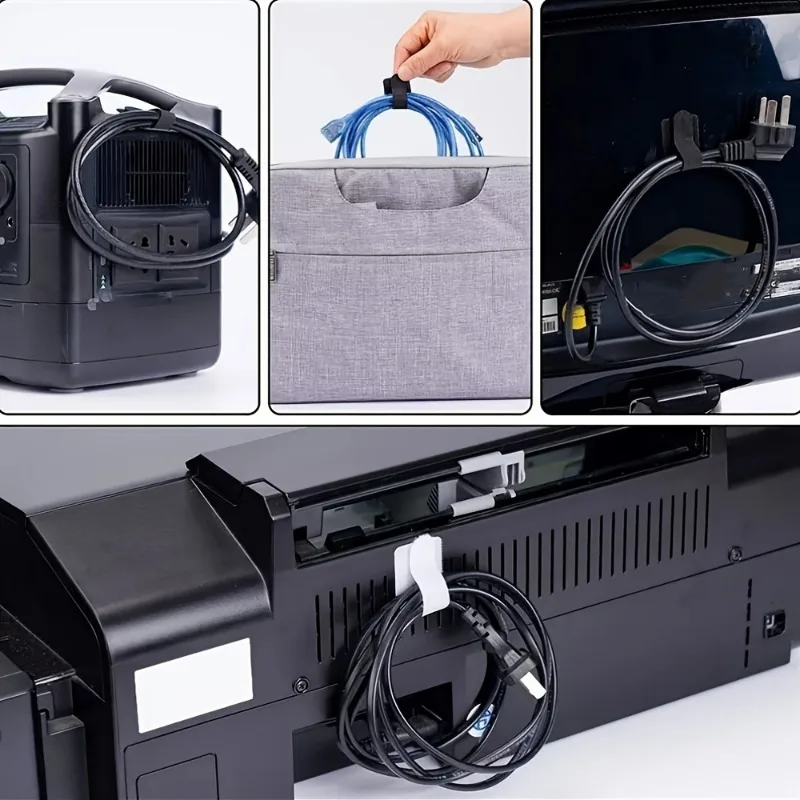 10pcs Reusable Cable Ties Organizer Data Line Protection Storage Gadget Phone Accessories