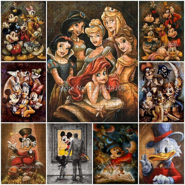 Art Puzzle 1000 Pieces Disney, Puzzle Adults 1000 Disney