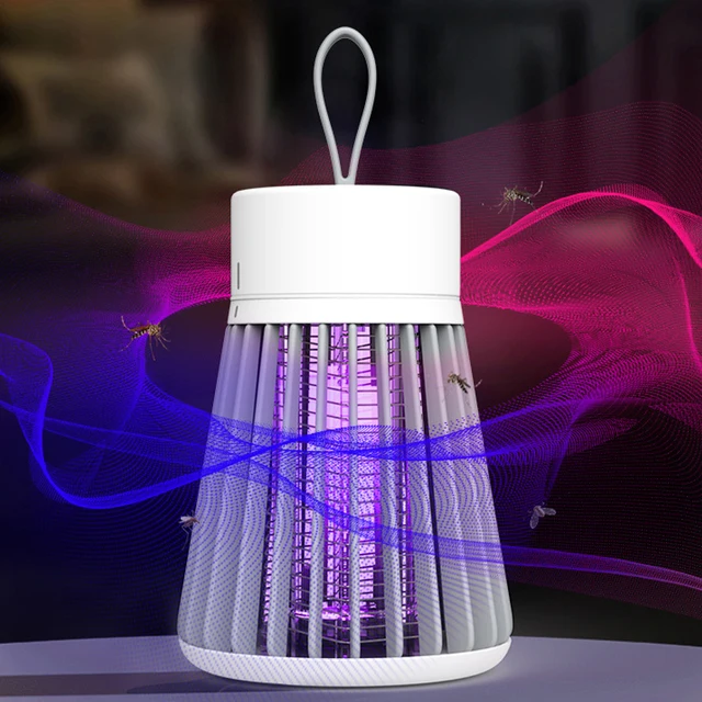 Szúnyoggyilkos Lámpa Uv Legyek Csapdába Elektromos Rovar Eliminátor Kártevőirtó Hibás Bug Led Éjszakai Könnyű Hálószoba Kültéri Zapper Taszító