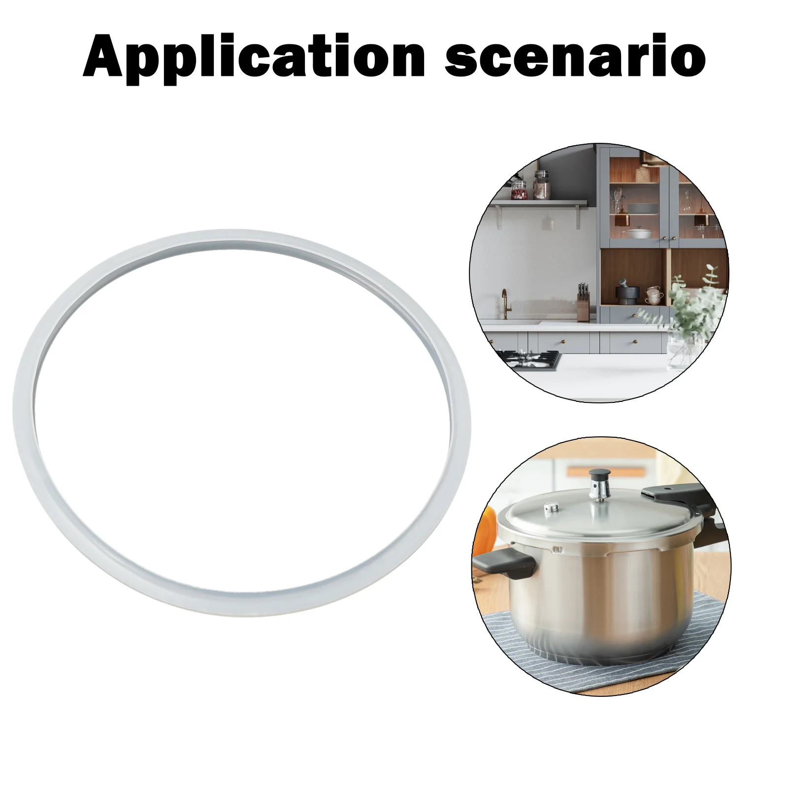 2Pcs High Quality Kitchen Cooking Tools Pressure Cookers Accessories 18 20  22 24 26CM Gasket Pressure Cooker Seal Ring White Silicone Rubber Sealing  Ring 22CM - Walmart.com