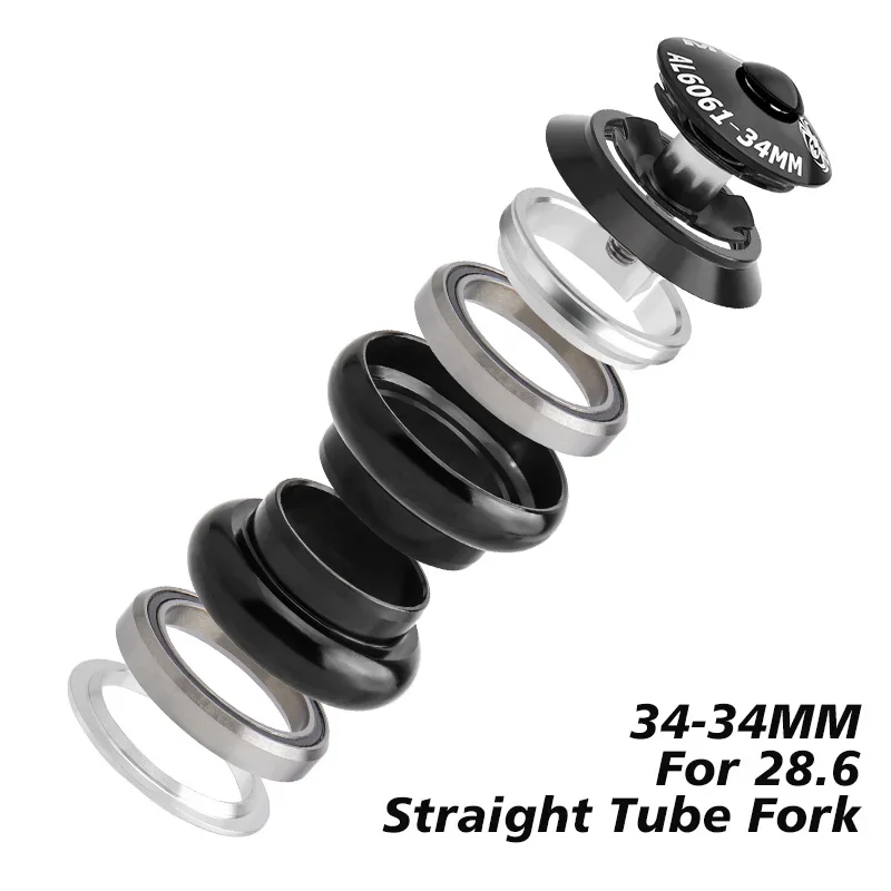 CASQUE FOURCHE 34 Mm Avec Double Roulements Adapté Aux VTT EUR 23,06