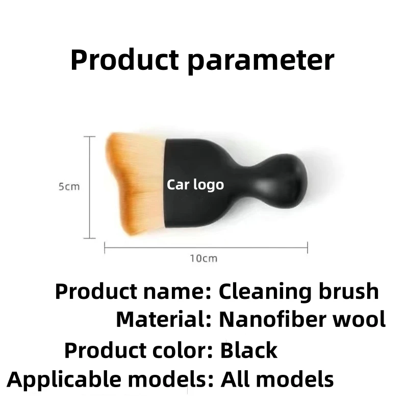 Car Air Conditioner Cleaning Brush Car Air Outlet Crevice Dust Removal Brushes For Porsche Interior Cleaning Accessories car air conditioner cleaning brush