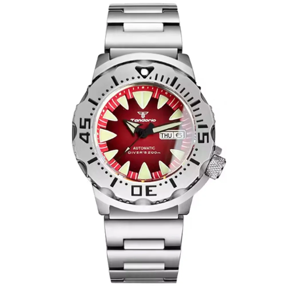 Tandorio 42mm Sapphire Crystal Glass 20ATM Japan NH35A NH36