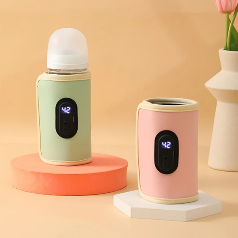 USB Charging Milk Bottle Warmer Bag Insulation Heating Cover Warm Water Baby Portable Infant Outdoor Travel Accessories bottle warmer milk bottle heater portable electric heater