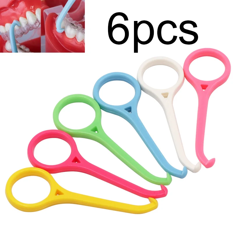 6pcsDentalBraceExtractorDentalOrthodonticAlignerRemoveToolSet