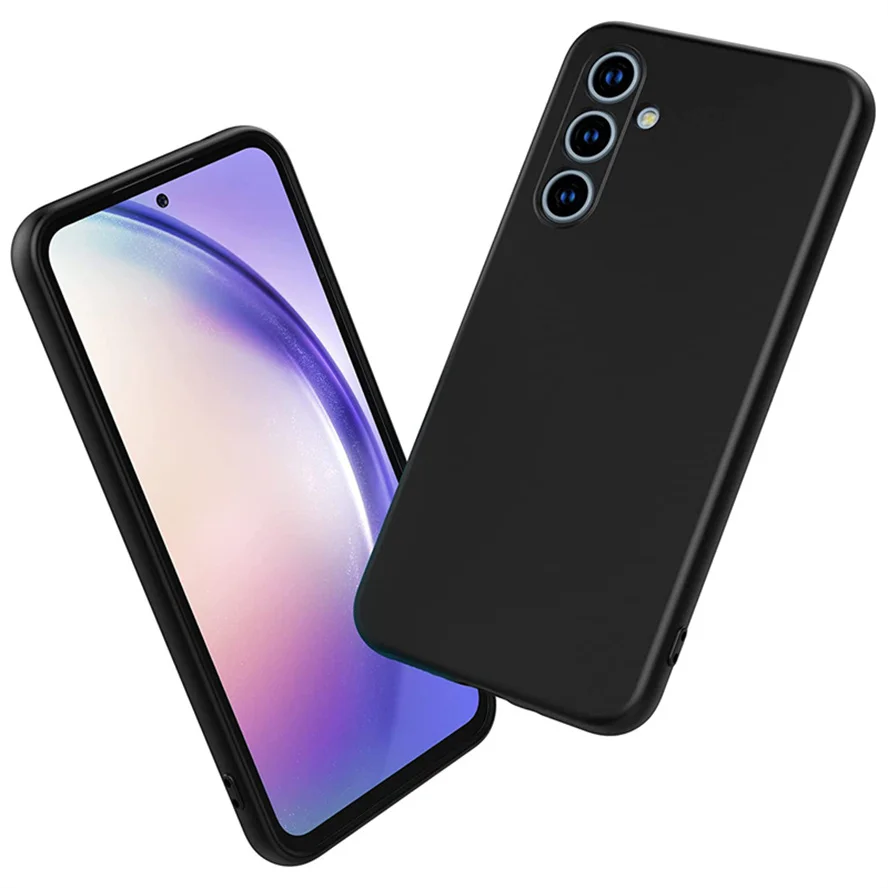 Nero Tpu Custodia Per Samsung A54 A34 A24 Case Posteriore Morbida Anti-Shock Custodia A24 4G Samsung A34 5G Custodie Per Telefoni Samsung A54 5G Case 