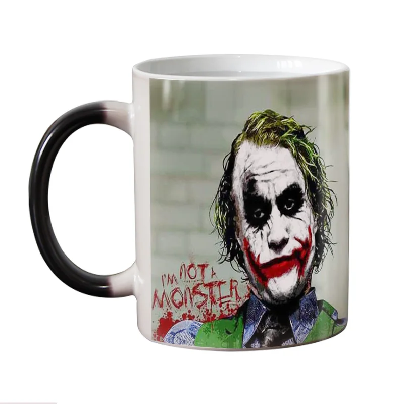 Joker Why So Serious 11oz Heat Sensitive Color Changing Ceramic Mug/Cup