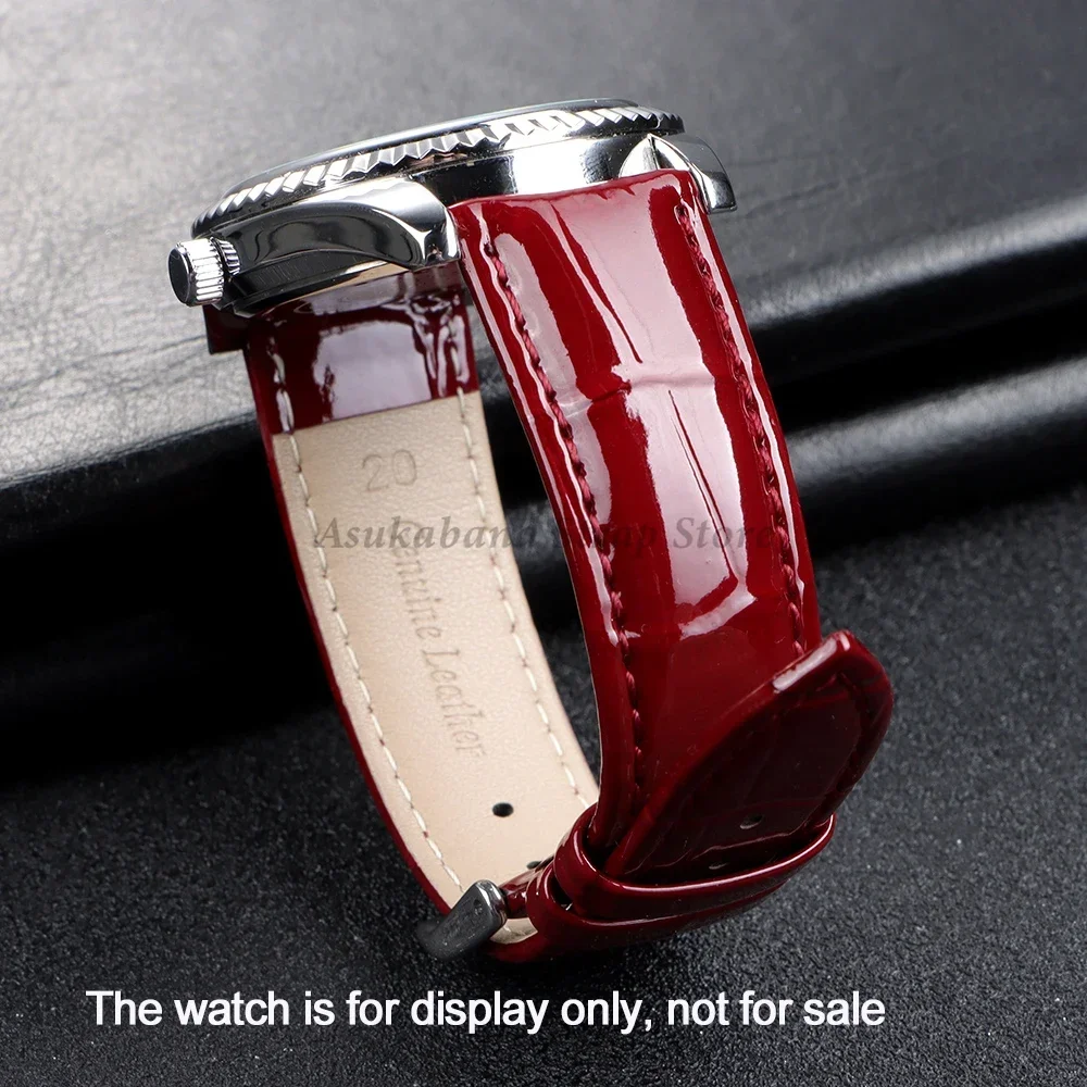 Universal Soft Leather Watchband Replacement