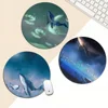 Anime Whale Non-slip Round Big Promotion Table Mat Student Mousepad Computer Keyboard Pad Games Pad for PC Gamer Mousemat 1
