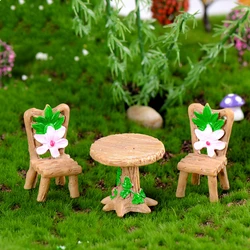 DIY Fairy Garden Miniature Ornament Set for Home and Garden Decor (3pcs Fairy Furniture)