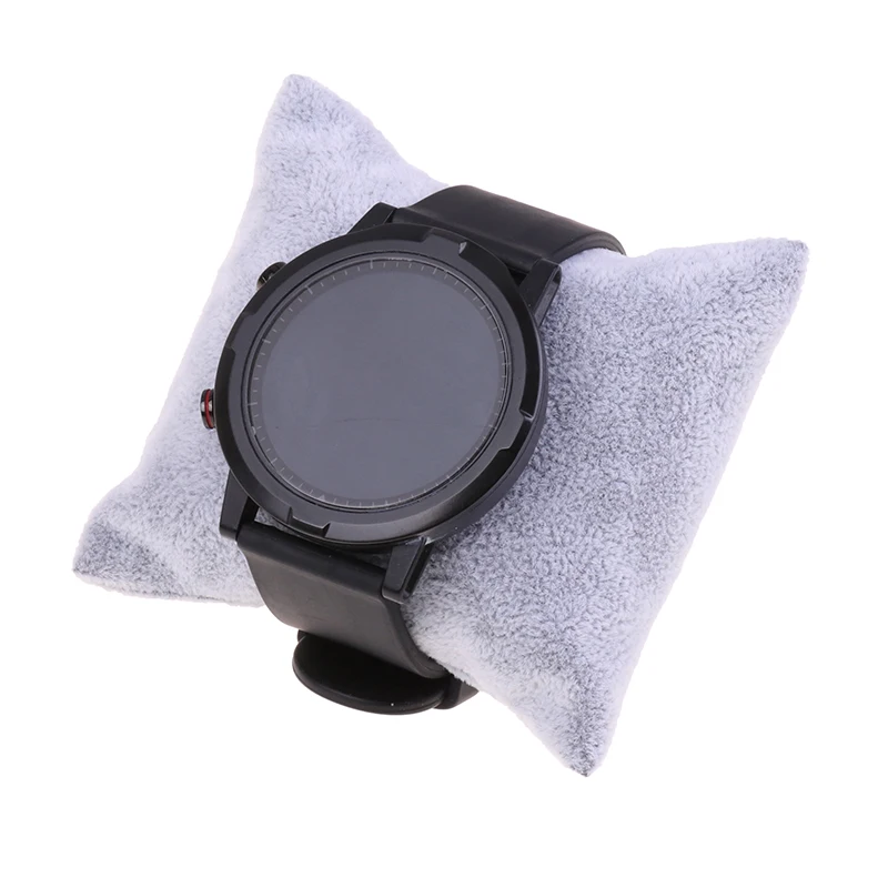 Durable Velvet Pearl Bracelet Watch Display Pillows for Case Bangle Anklet Wristwatch Holder Jewelry Counter Organizer