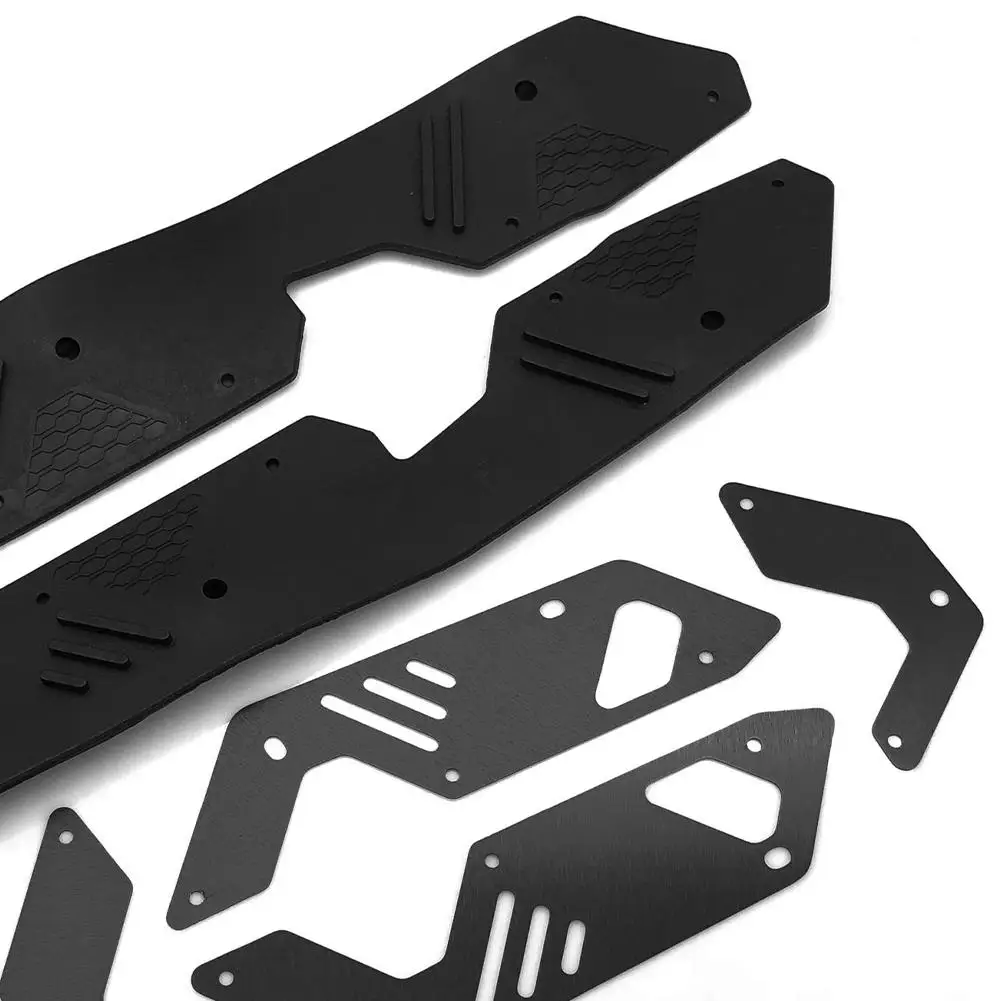 

Motorcycle Foot Pegs Footrest Step Pedals Aluminum Alloy Plate Anti-slip Mat Parts Compatible For Adv160