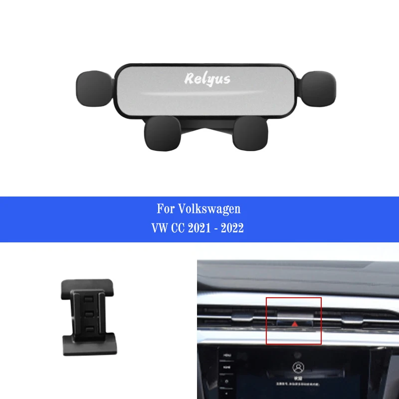 

Car Mobile Phone Holder Smartphone Mounts Holder Gps Stand Bracket for VolksWagenwerk VW CC Magotan 2017-2020 Auto Accessories