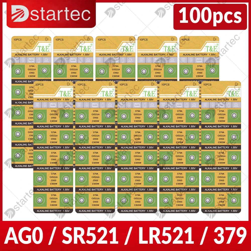 Vỉ 10 Pin Cúc áo Camelion Alkaline AG0 1.5V LR63 LR521 379 - Pin Hà Nội - Foto 6