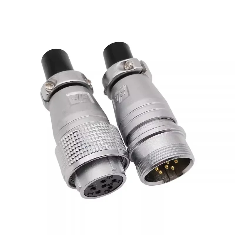 Aviation Plug Connector PLS20 Aviation Connector 2/3/4/5/6/7/8/9/10/12 Pin Air Carrier Male Female Plug Connector WS20 TP20, aviation plug connector