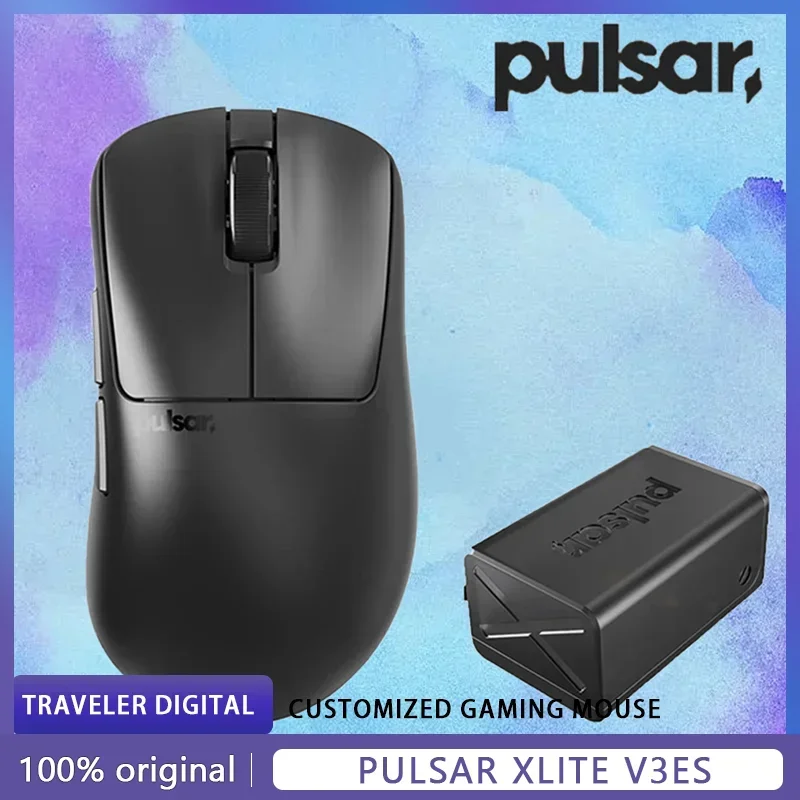 Pulsar Xlite V3Es Wireless Mouse 8K PAW3395 Low Latency 