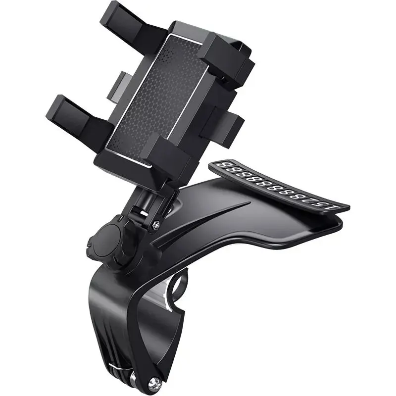 Car Phone Holder Mount for Dashboard, 1200° Rotating Cell Phone Holder for Car, Universal Big Clamp Car Phone Mount Compatible W — Best dashboard clamp pick