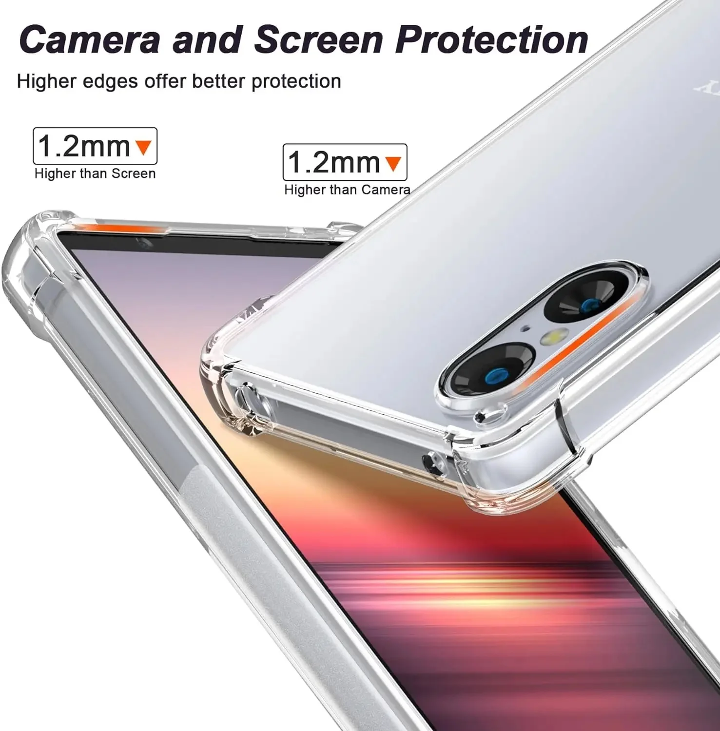 Luxury Clear Shockproof Transparent Phone Case - Premium Protective Back Cover