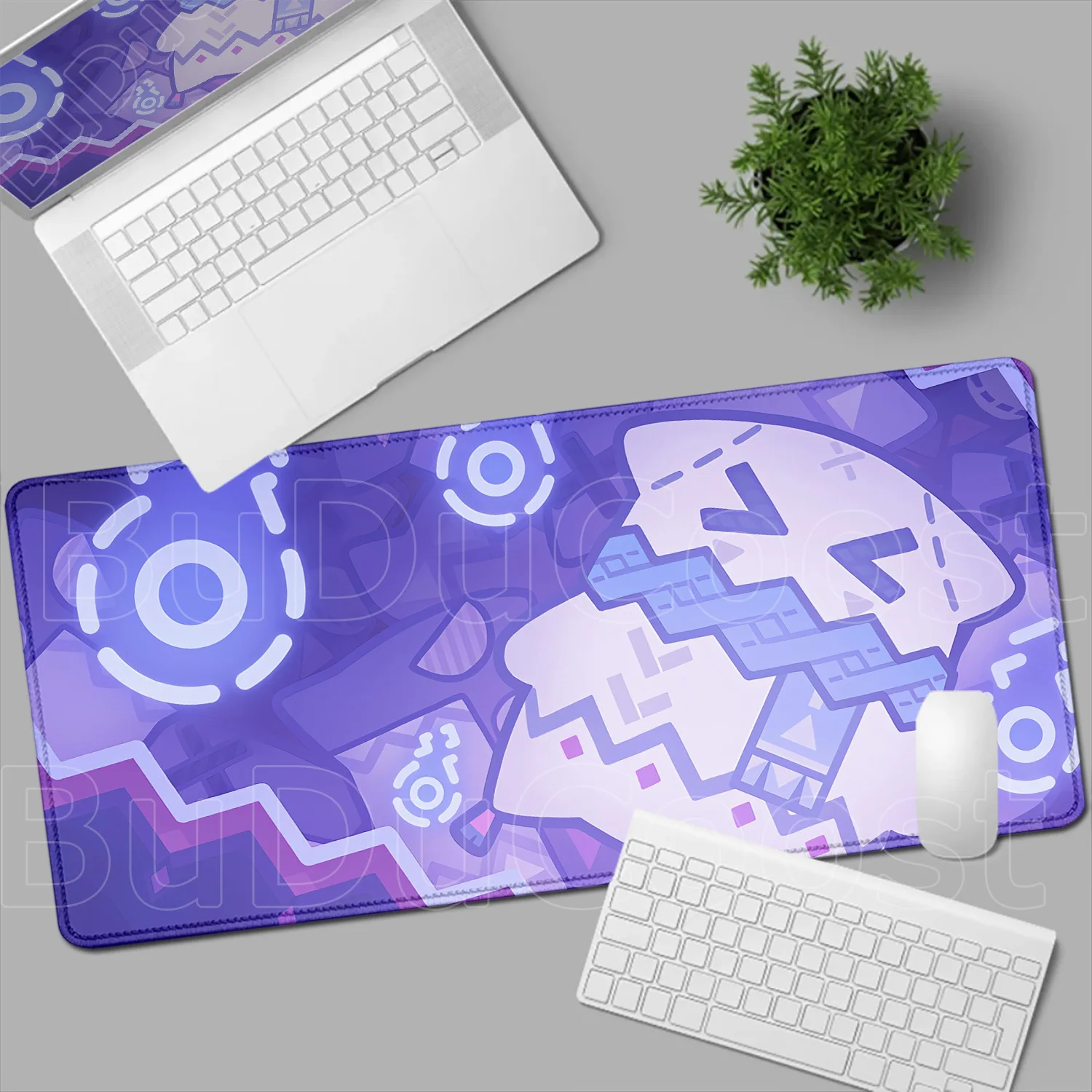 Gamer's Deluxe Edge-Locked Mouse Pad Featuring Iconic Genshin Impact Characters