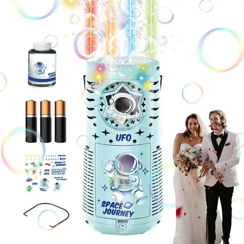 

Bubble Machine Automatic Bubble Blower with Music Bubble Maker Machine Batteries Bubbles Toys for Outdoor Activities Kids Party