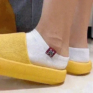 Dicksohlige Hausschuhe, Indoor-EVA-Sandalen mit weicher Sohle, rutschfeste Strandpantoffeln, extra weiche Hausschuhe, hohe Qualität – Detail 2