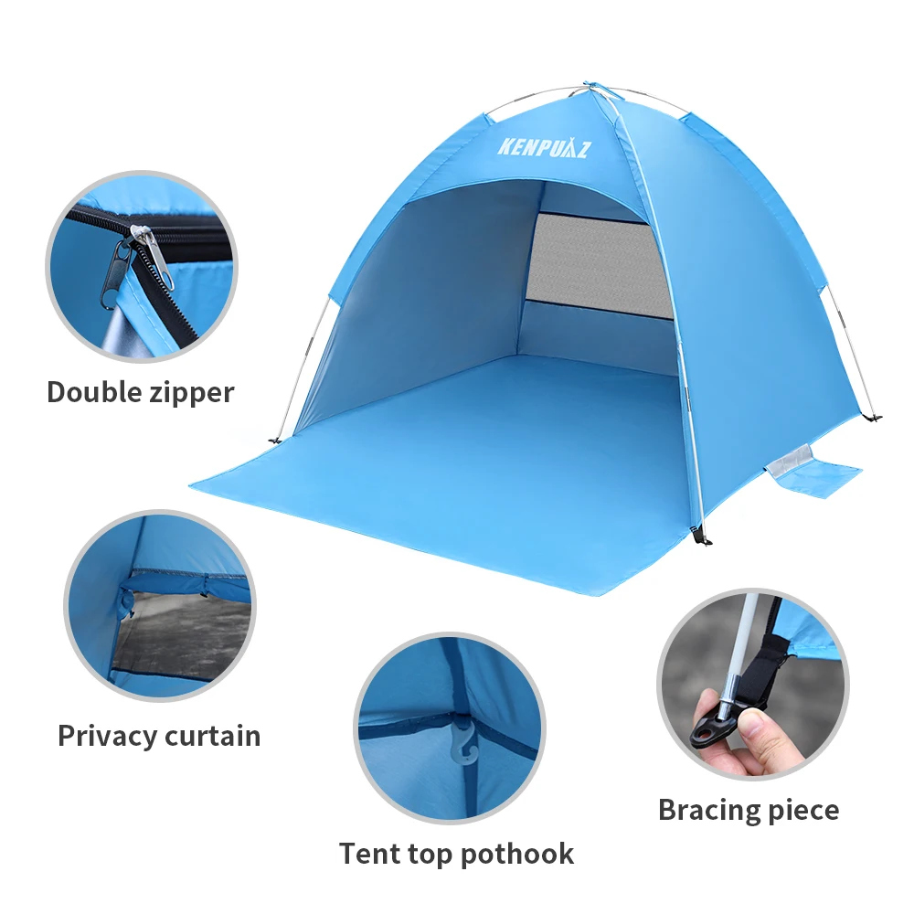 Beach Kids Tents Portable Fully Flexible Set Quickly Family Easy Folding Outdoor Put Up Camping Waterproof toy tent beach tent children toy tent