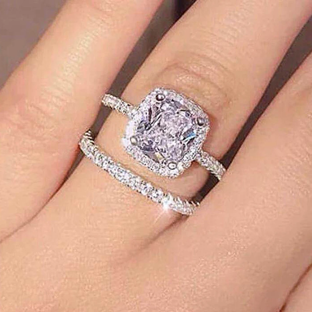 Cubic Zirconia Bridal Rings Cubic Zirconia Jewelry 2023 Wedding