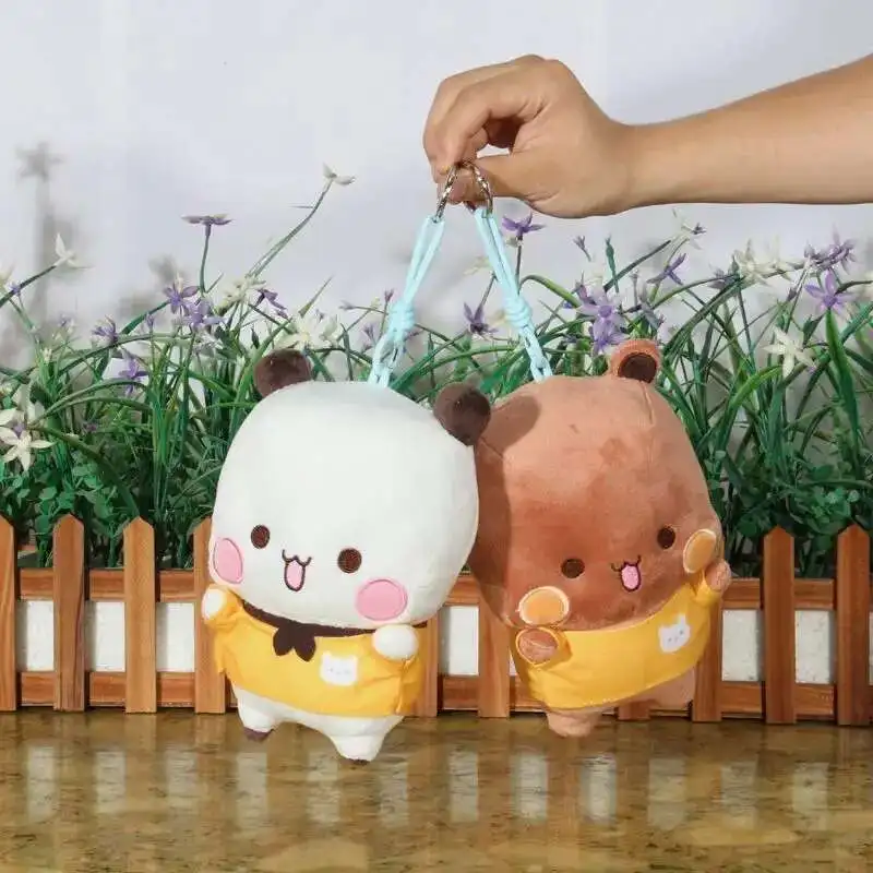 Bubu Dudu De Peluche Ositos Panda Con Llaveros Pareja | Cuotas sin