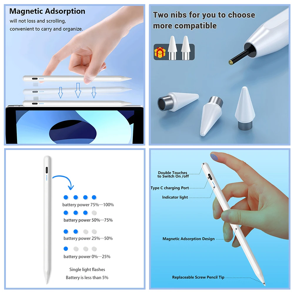 Universal Touch Stylus Pen for Smartphones & Tablets - 2026 Edition