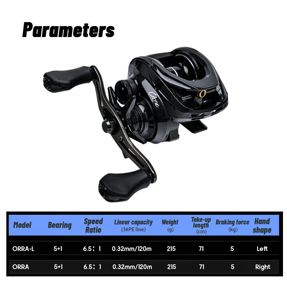Abu Garcia Baitcaster Reel Abu Garcia Vengeance Baitcaster Fishing Reel,  Ball Bearing, Right Handed, Power Handle
