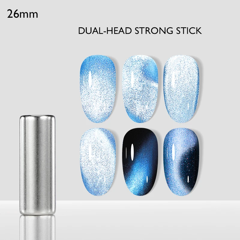 Cat Magnetic Stick 9D Effect Strong Plate for UV Gel Line Strip Multi-function Cat Eyes Magnet Board Nail Art Tools Manicure DIY