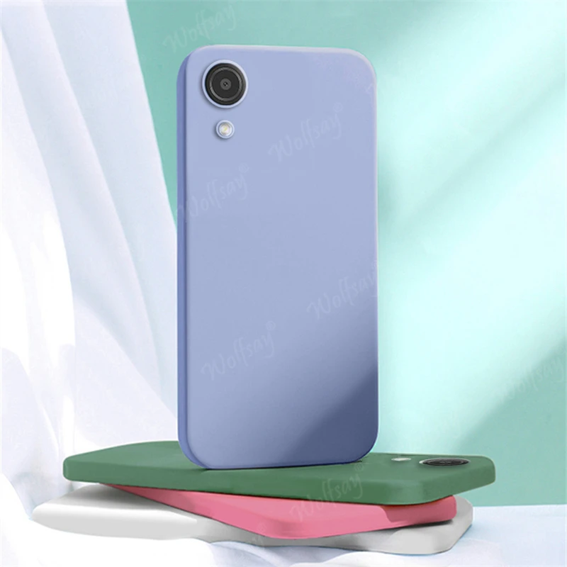 Silicone Soft Rubber Protector Case - Plain Design