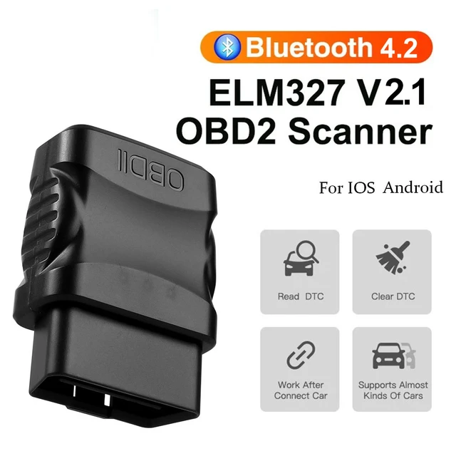 ELM327 V2.1 lecteur de Code de défaut de moteur de voiture, outil de  Diagnostic de voiture, lecteur Obd2, Bluetooth, pour IOS/Android -  AliExpress