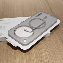 Translucent Matte Magnetic Case for OPPO A3 Pro (China) (GY)