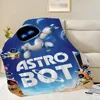 Game A-Astro bots Blanket Skin friendly comfort warm soft plush blanket suitable sofa living room office bedroom 1