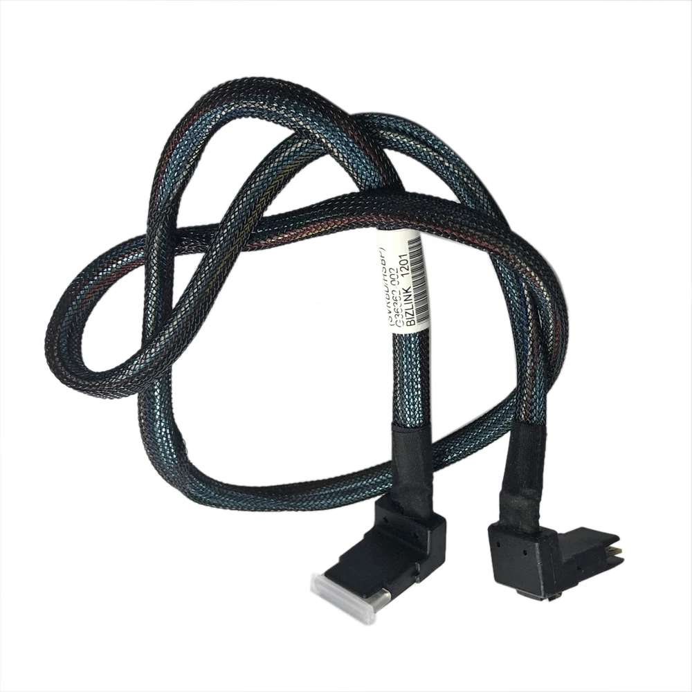 

For Intel AXXCBL730MRMR SFF-8087toSFF-8087 MiniSAS G36363-002 Intel Right Angle Mini SAS Cable