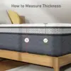Queen Hybrid Innerspring Mattresses 10 Inch Plush Mattress Foam Spring Mattress Queen Size Mattress Bed in a Box  with Pressure 6