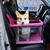 Dog Car Seat,Scratch Proof Durable Pet Booster Car Front Seat Puppy Safety Belt Stable Foldable Travel Pet Car Seat