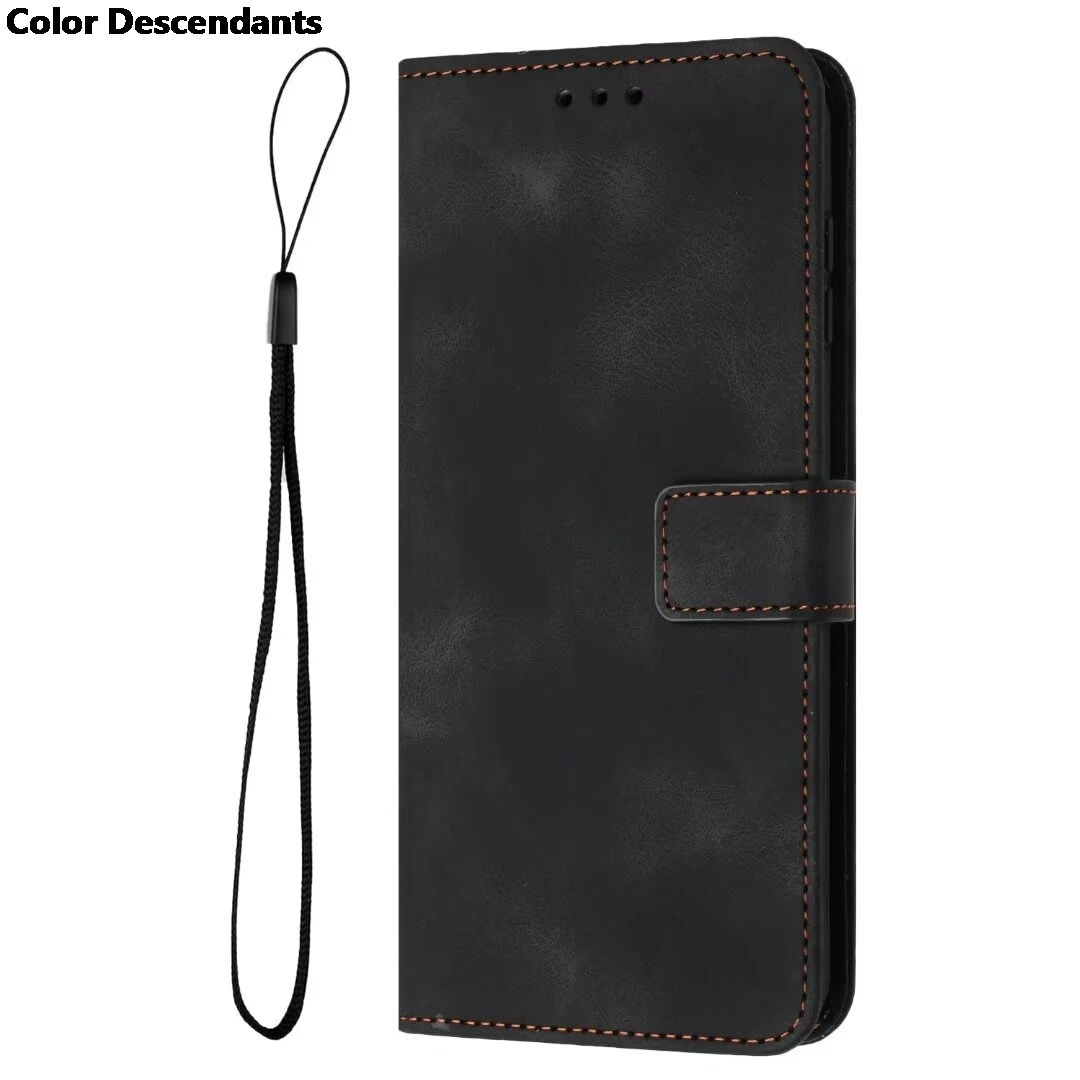 Elegant Flip Leather Wallet Phone Case - Premium Protection with Card Holder & Magnetic Closure