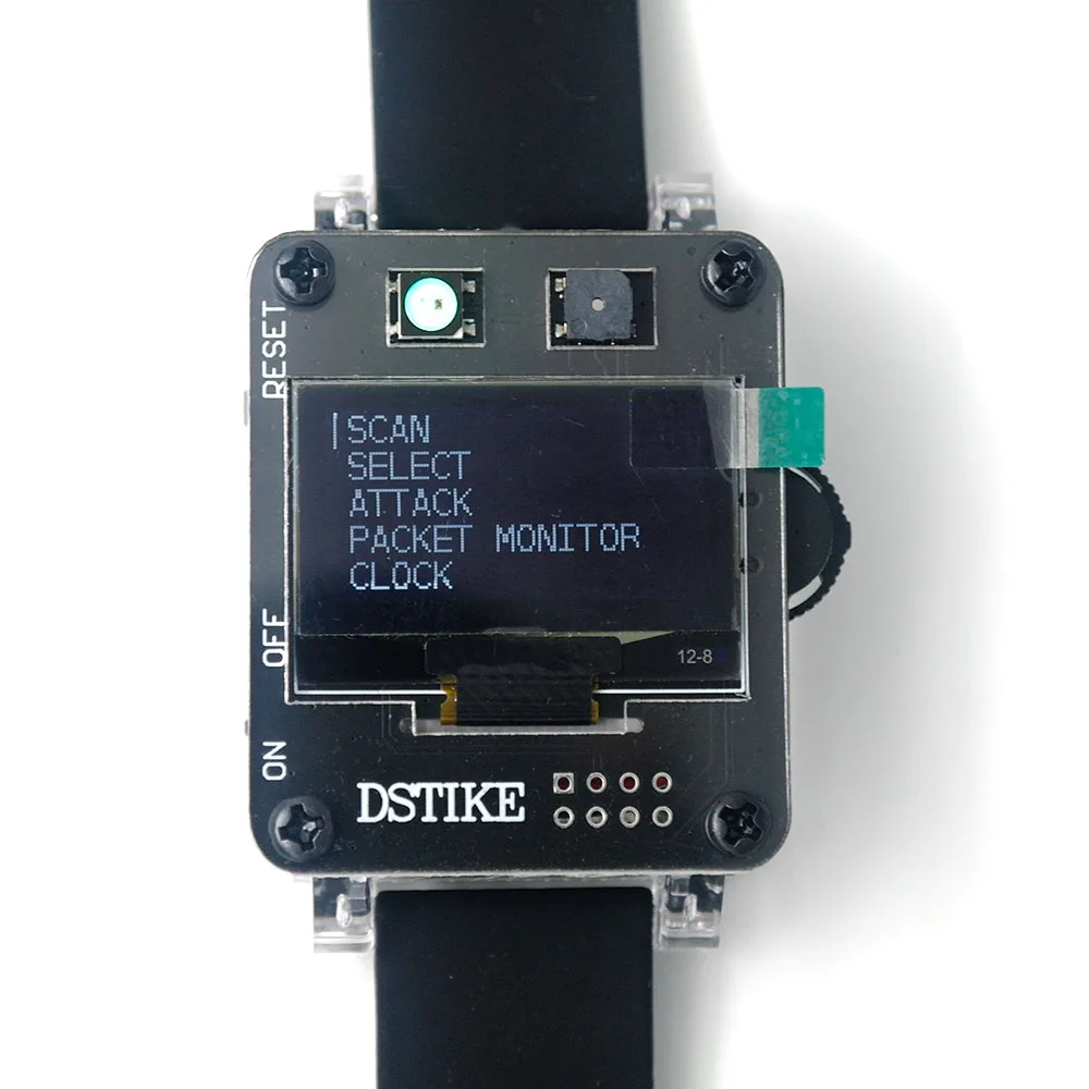 1.3 Inch Oled Deauther Watch Se Esp8266 Development Board