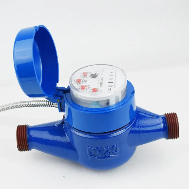 Electronic remote photoelectric direct reading meter Rs485 m-bus remote meter reading intelligent water with valve