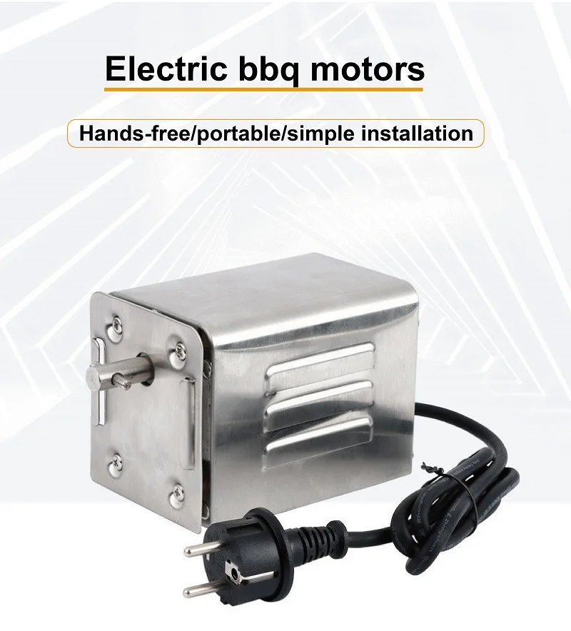 Description Picture 2 of item220V Outdoor/Home BBQ Grill Motor Rotating Motor Spit Rotisserie Motor For Roasting Furnace Roasted Lambs Piglets Chicken Motors