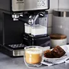 Mr. Coffee Espresso and Cappuccino Machine, Stainless Steel, Programmable Coffee Maker with Automatic Milk Frother 6