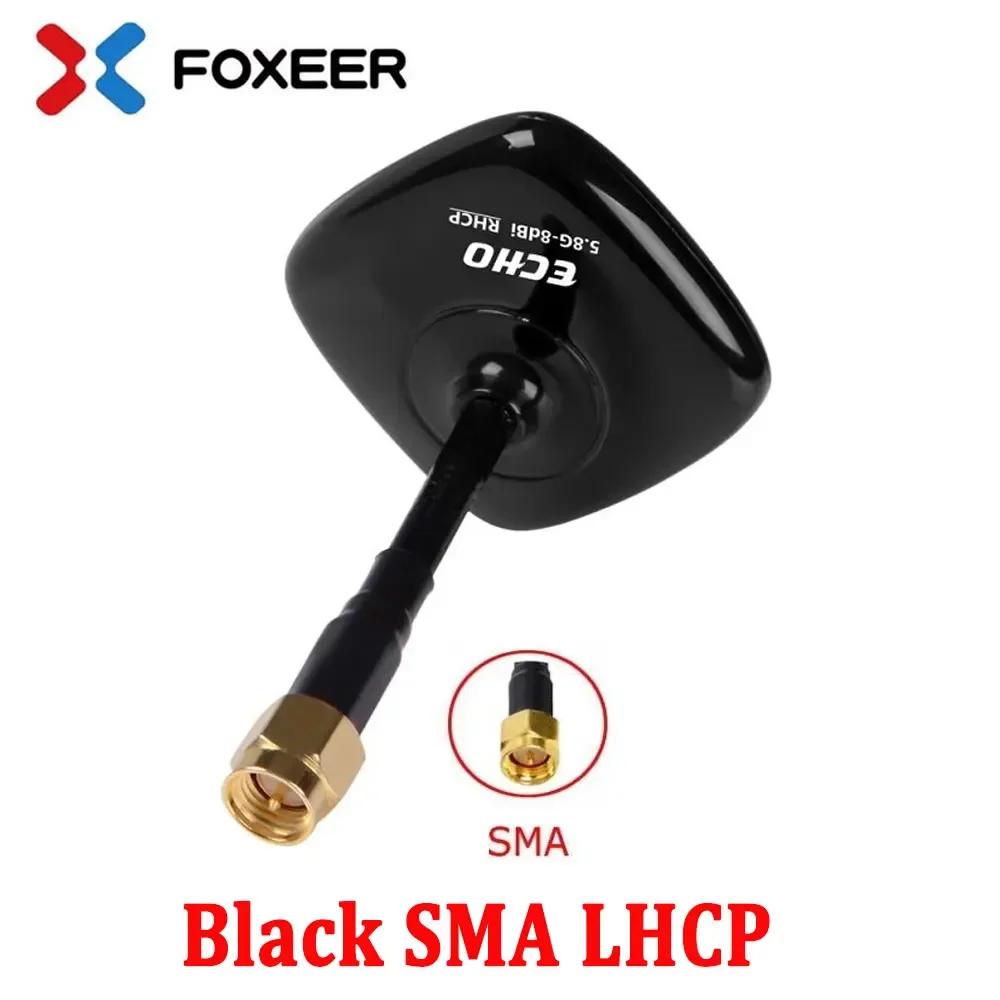 Black SMA LHCP