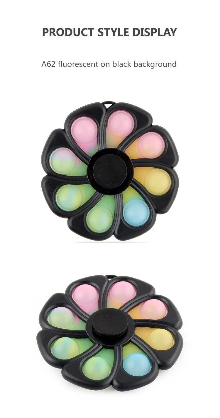 ファッション フィジェット 感覚玩具人形 プッシュポップフィジェット2個パック イースターラビットポップ フィジェット おもちゃ - プッシュイット